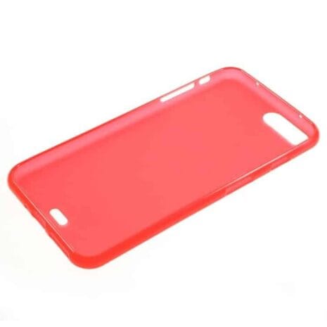 Iphone 7 Plus - Tpu Beskyttende Etui - Rød