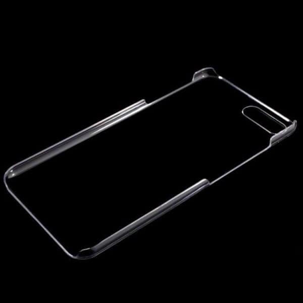 Iphone 7 Plus - Gennemsigtig Pc Hardcover - Transparent