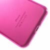 Iphone 7 Plus - Klart Blankt Gummi Tpu Cover - Rosa