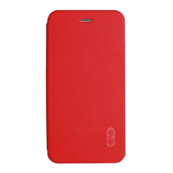 Iphone 7 - Lenuo Ledream Tyndt Pu Læder Flip Cover - Red