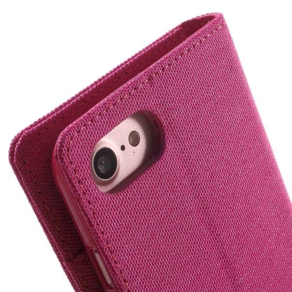 Iphone 8 - Kunstlæder Etui - Mercury Goospery - Rosa