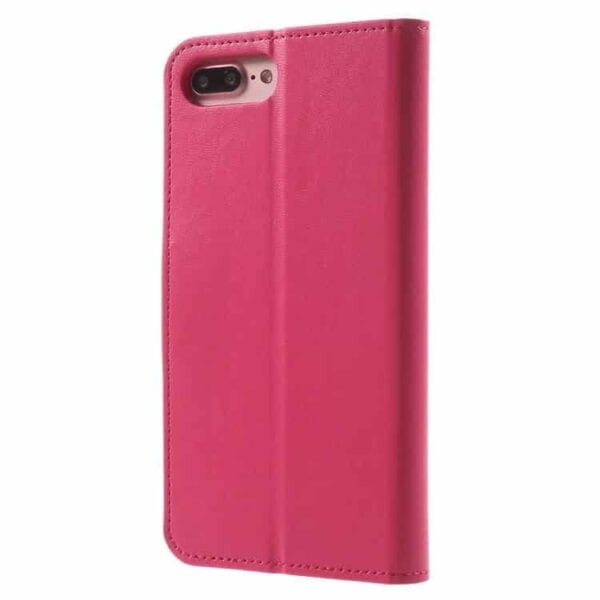 Iphone 7 Plus - Mercury Goospery Sonata Diary Pu Læder Cover Med Kortslots - Rosa