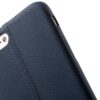 Iphone 8 Plus - Kunstlæder Cover Med Nopret Textil - Blå