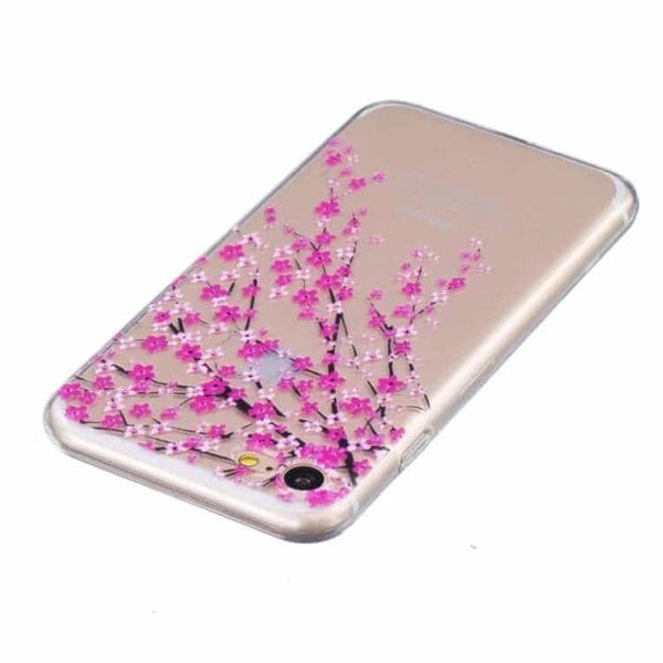 Iphone 7 - Tyndt Tpu Etui - Vintersøde Blomster