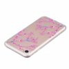 Iphone 7 - Tyndt Tpu Etui - Pink Blomster