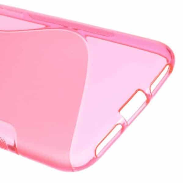 Iphone 7 - S Shape Tpu Etui - Rosa