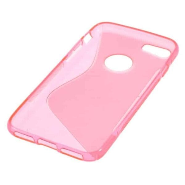 Iphone 7 - S Shape Tpu Etui - Rosa