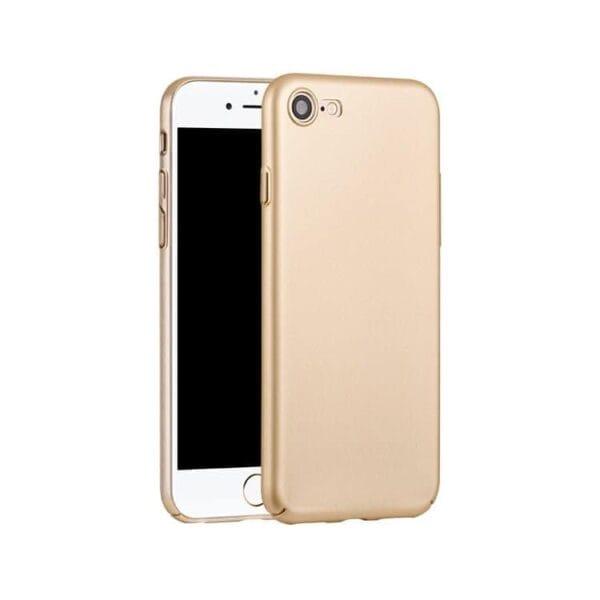 Iphone 7 - Hocco Shining Star Serien Gummibelagt Pc Hardcover - Guld