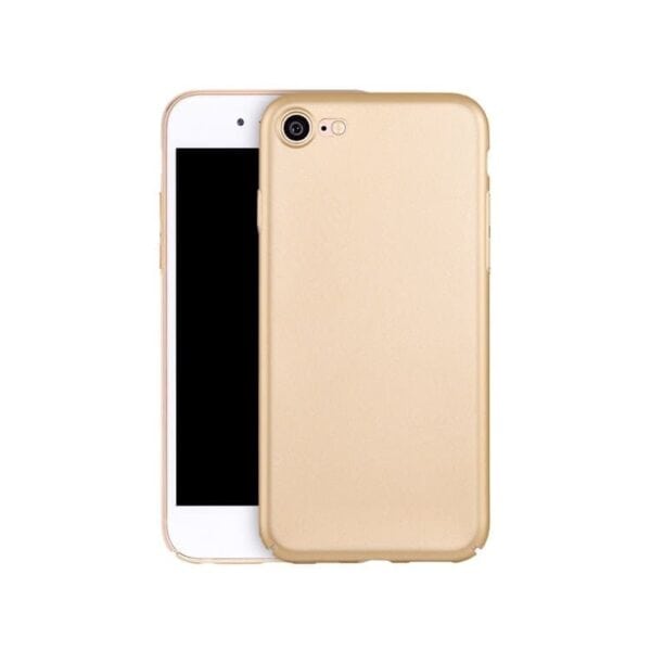 Iphone 7 - Hocco Shining Star Serien Gummibelagt Pc Hardcover - Guld