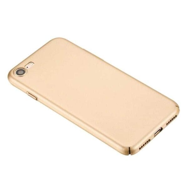 Iphone 7 - Hocco Shining Star Serien Gummibelagt Pc Hardcover - Guld