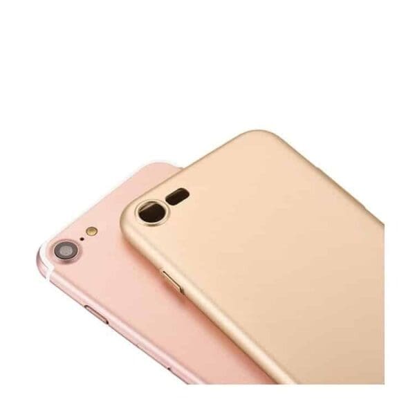 Iphone 7 - Hocco Shining Star Serien Gummibelagt Pc Hardcover - Guld