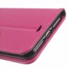 Iphone 7 Plus - Litchi Pu Læder Cover Med Kortslots - Rosa