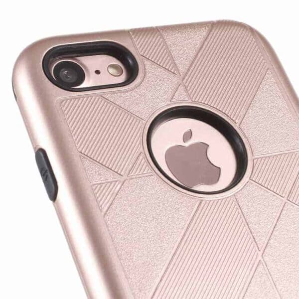 Iphone 7 - Armor 2-i-1 Pc + Tpu Beskyttende Cover - Rosaguld