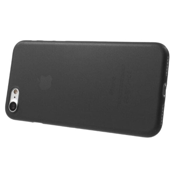 Iphone 7 - Ultra Tynd 0.3mm Hard Pc Cover - Sort