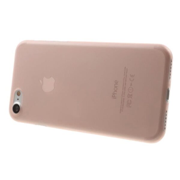 Iphone 7 - Ultra Tynd 0.3mm Hard Pc Cover - Pink