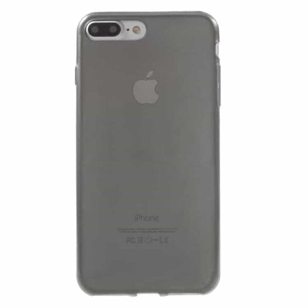 Iphone 7 Plus – Ultra Tyndt Tpu Back Cover – Grå