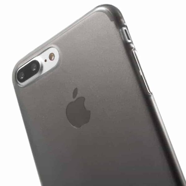 Iphone 7 Plus – Ultra Tyndt Tpu Back Cover – Grå