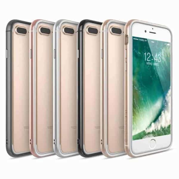 Iphone 7 Plus - Totu Evoque Series Tpu Pc Bumper - Sort