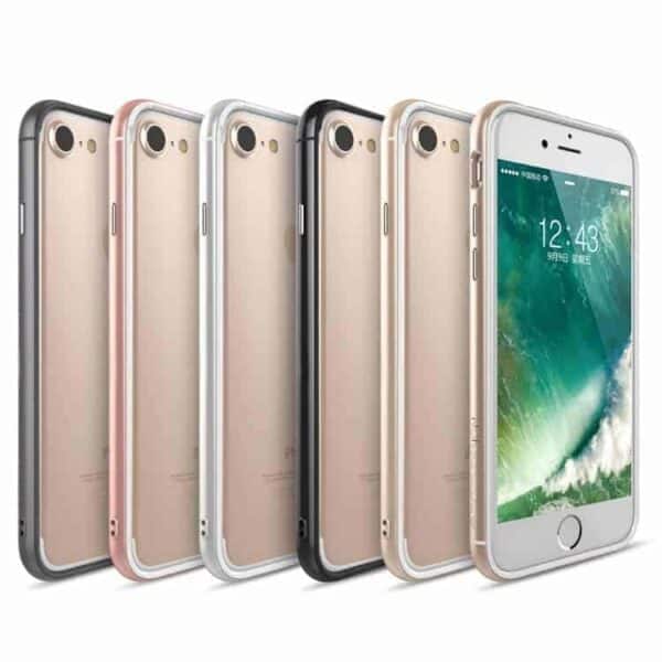 Iphone 7 Plus - Totu Evoque Series Tpu Pc Bumper - Rosa Guld