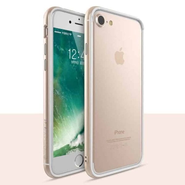 Iphone 7 Plus - Totu Evoque Series Tpu Pc Bumper - Guld