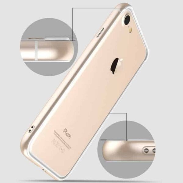 Iphone 7 Plus - Totu Evoque Series Tpu Pc Bumper - Guld