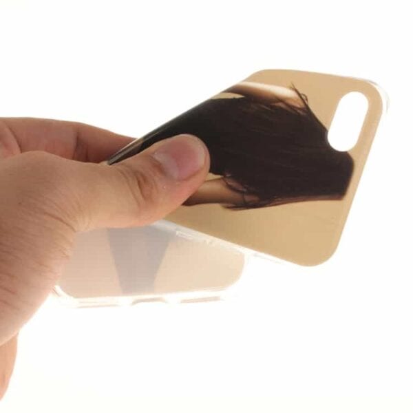 Iphone 7 - Blødt Tpu Imd Mønstret Cover - Pæn Pige