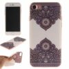 Iphone 7 - Blødt Tpu Imd Mønstret Cover - Symmetriske Blomster