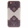 Iphone 7 - Blødt Tpu Imd Mønstret Cover - Symmetriske Blomster