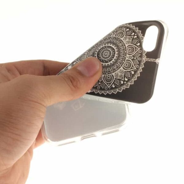 Iphone 7 - Blødt Tpu Imd Mønstret Cover - Tribal Drømmefanger