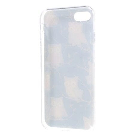 Iphone 7 - Tpu Glitter Cover - Søde Ugler
