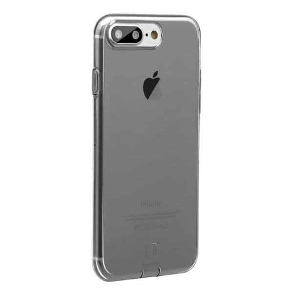 Iphone 7 Plus - Baseus Simple Series Tpu Covers Med Dust Plug - Sort