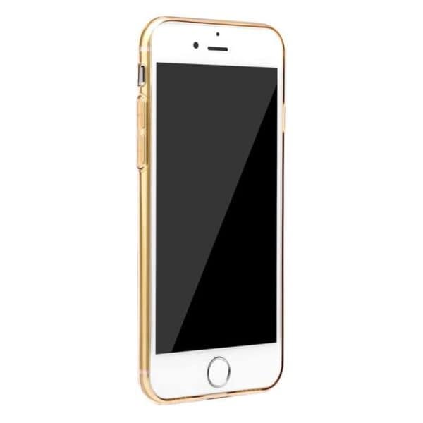 Iphone 7 Plus - Baseus Simple Series Tpu Covers Med Dust Plug - Guld