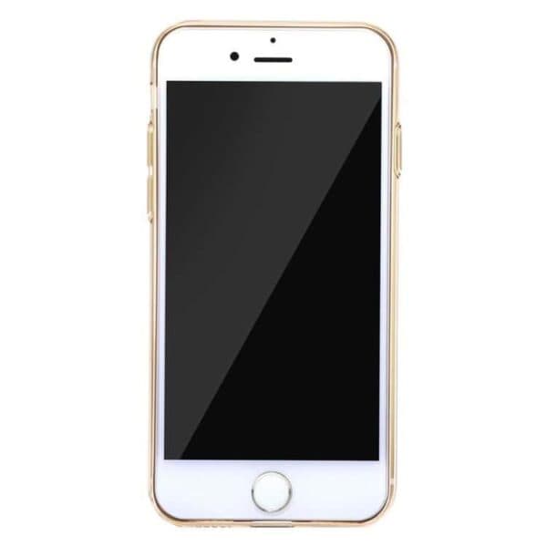 Iphone 7 Plus - Baseus Simple Series Tpu Covers Med Dust Plug - Guld