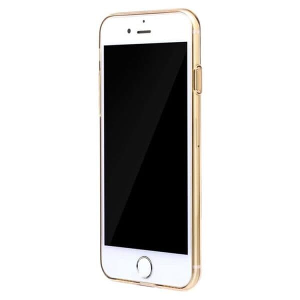 Iphone 7 Plus - Baseus Simple Series Tpu Covers Med Dust Plug - Guld