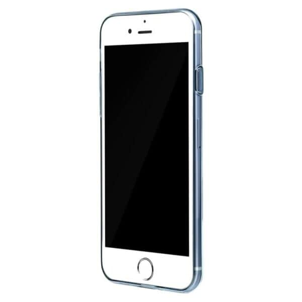 Iphone 7 Plus - Baseus Simple Series Tpu Covers Med Dust Plug - Blå