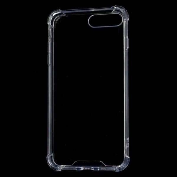 Iphone 7 Plus - Stødsikker Tpu Cover - Transparent