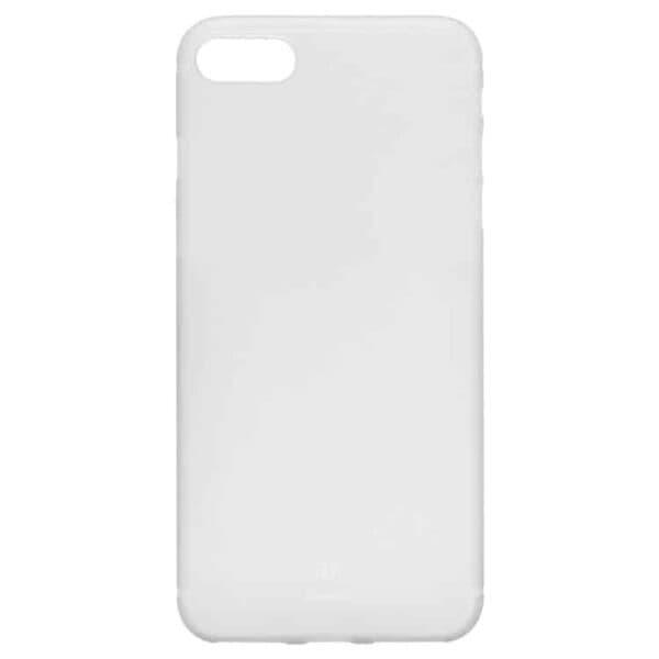 Iphone 7 - Baseus 0.5mm Hard Cover Mat - Transparent Hvid