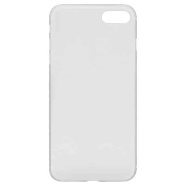 Iphone 7 - Baseus 0.5mm Hard Cover Mat - Transparent Hvid