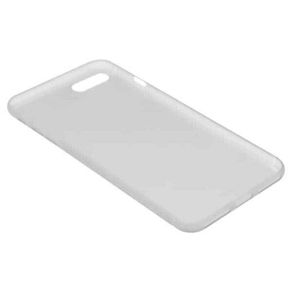 Iphone 7 - Baseus 0.5mm Hard Cover Mat - Transparent Hvid