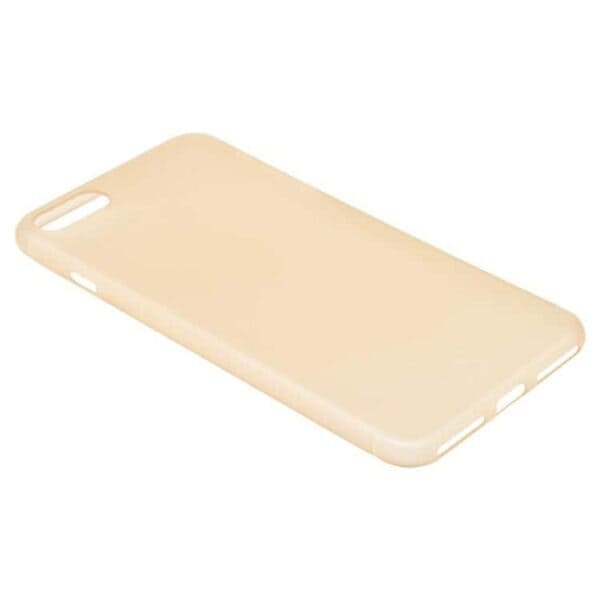 Iphone 7 - Baseus 0.5mm Hard Cover Mat - Transparent Guld