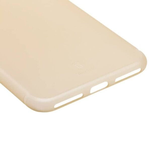 Iphone 7 - Baseus 0.5mm Hard Cover Mat - Transparent Guld