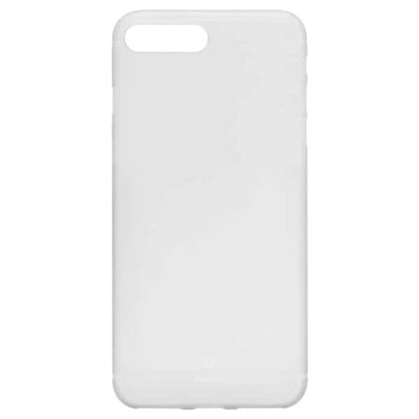 Iphone 7 Plus - Baseus 0.5mm Hard Cover Mat - Transparent Hvid