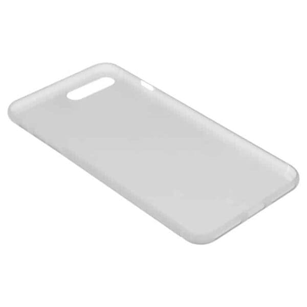 Iphone 7 Plus - Baseus 0.5mm Hard Cover Mat - Transparent Hvid