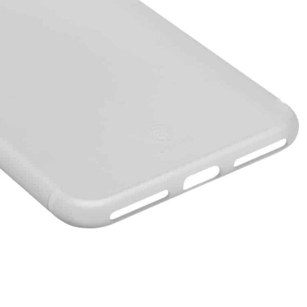 Iphone 7 Plus - Baseus 0.5mm Hard Cover Mat - Transparent Hvid