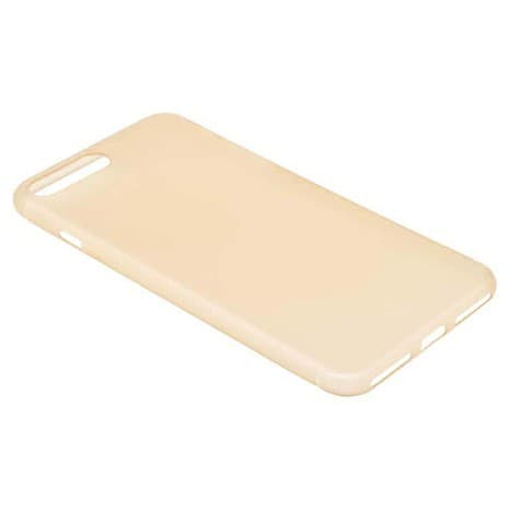 Iphone 7 Plus - Baseus 0.5mm Hard Cover Mat - Transparent Guld