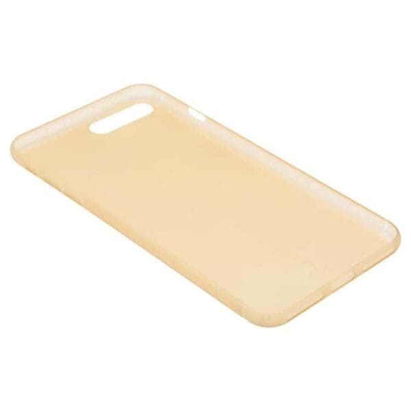 Iphone 7 Plus - Baseus 0.5mm Hard Cover Mat - Transparent Guld