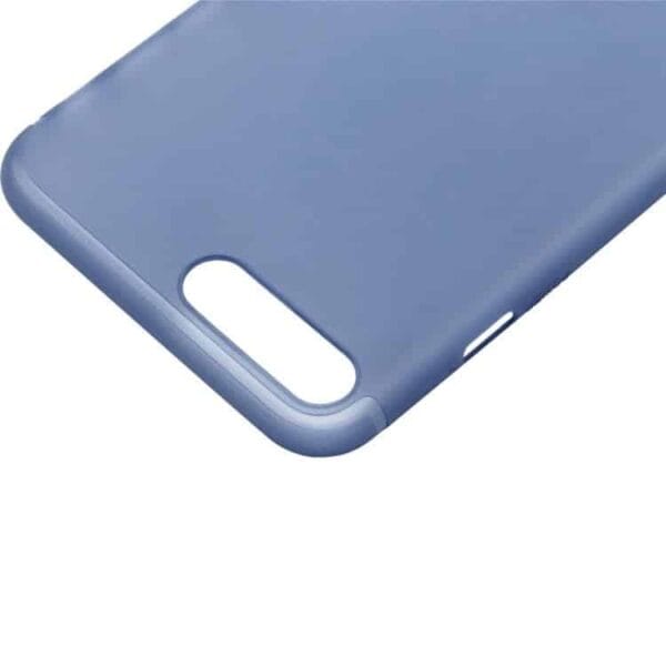 Iphone 7 Plus - Baseus 0.5mm Hard Cover Mat - Transparent Blå