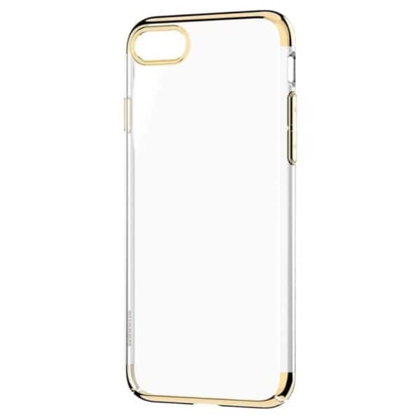 Iphone 7 - Baseus Glitter Series Hard Pc - Guld