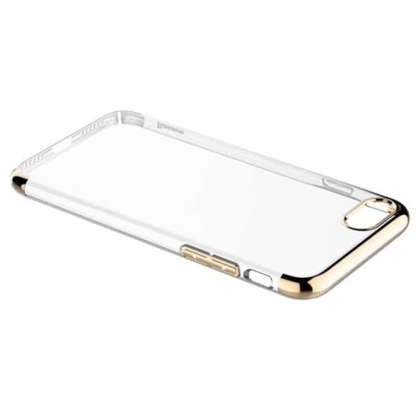 Iphone 7 - Baseus Glitter Series Hard Pc - Guld