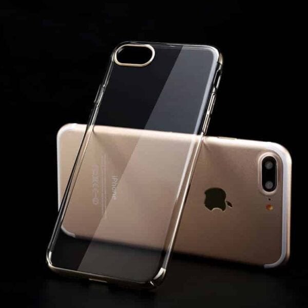 Iphone 7 Plus - Baseus Glitter Series Hard Pc - Guld